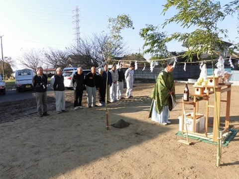 下妻市　松岡公民館　改築工事